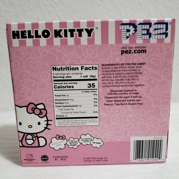 NIB Hello Kitty and Puppy PEZ Dispenser Set - Picture 2 of 3